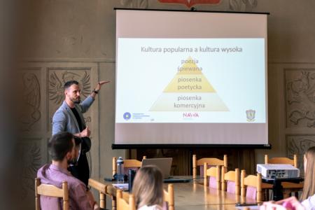 Szymon Brucki - warsztaty 2.07.2024, fot. R. Wolak